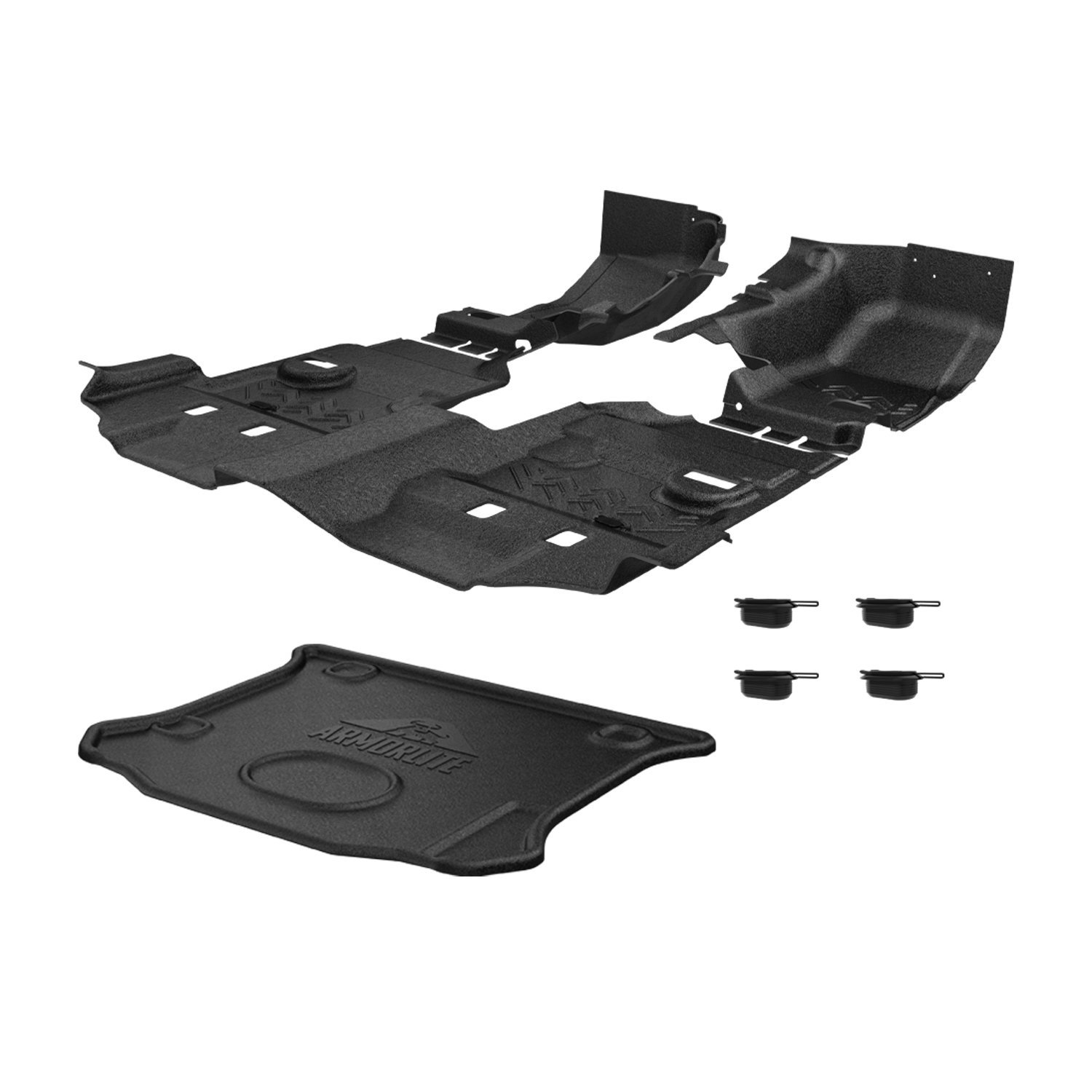 Armorlite Full Vehicle Flooring Kit for 07-18 Jeep Wrangler JK | Quadratec