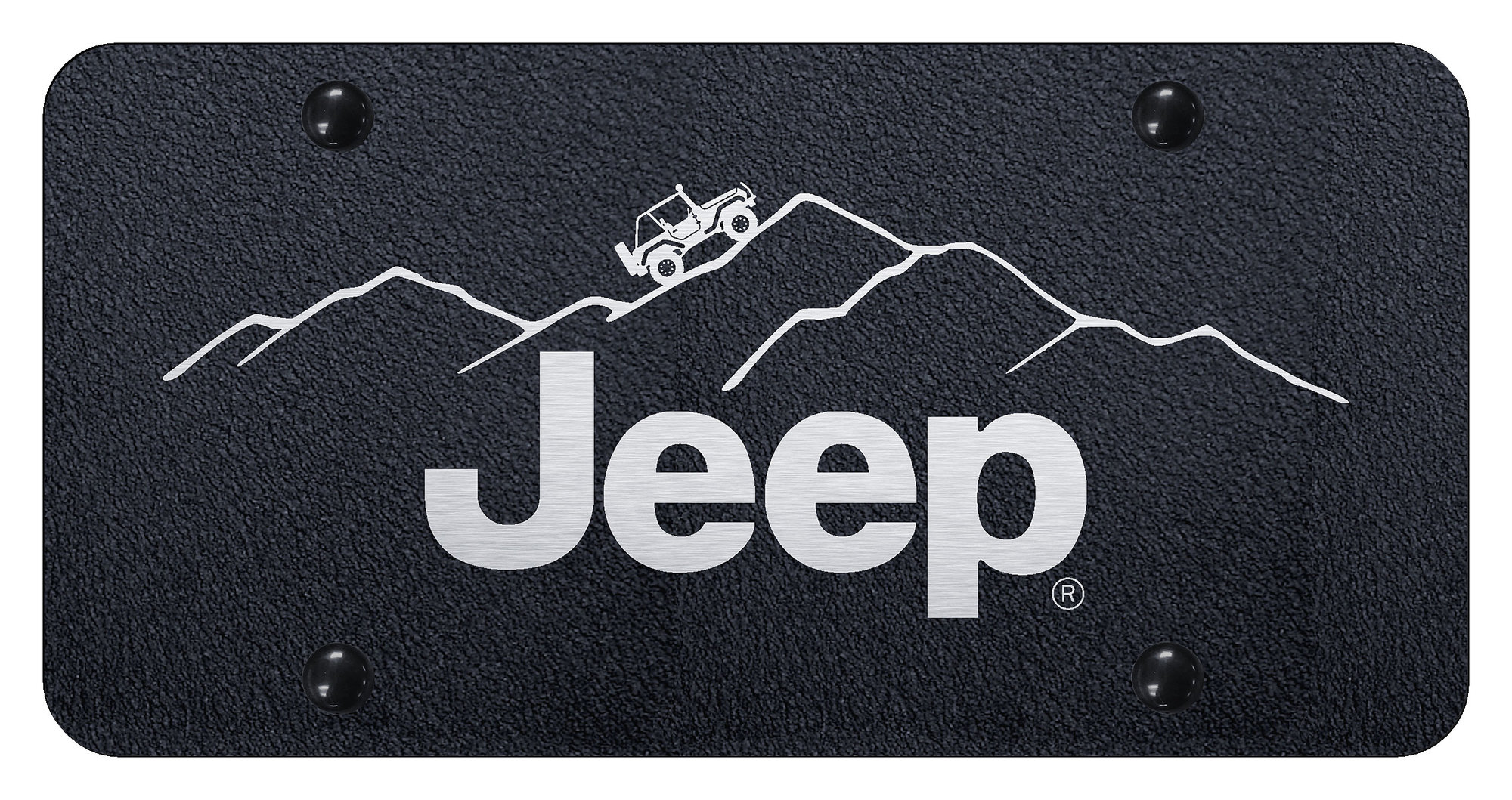 Jeep Mountain Climbing License Plates and Frames - JEEP