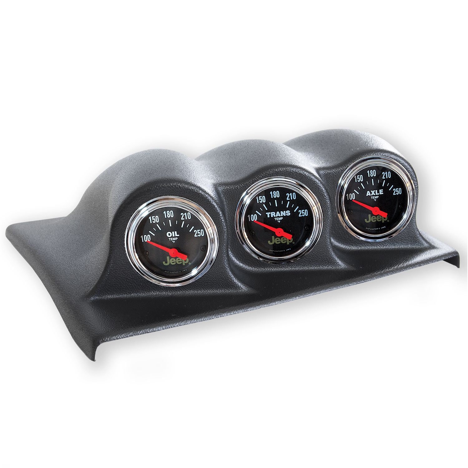 Auto Meter Triple Dash Pod for 07-10 Jeep Wrangler JK | Quadratec