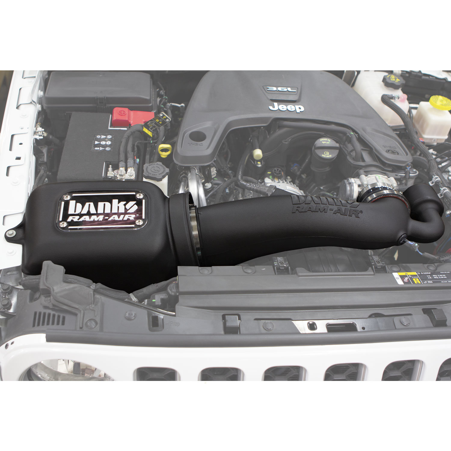 Banks Power Ram Air Intake System for 18-21 Jeep Wrangler JL & Gladiator JT  w/  | Quadratec