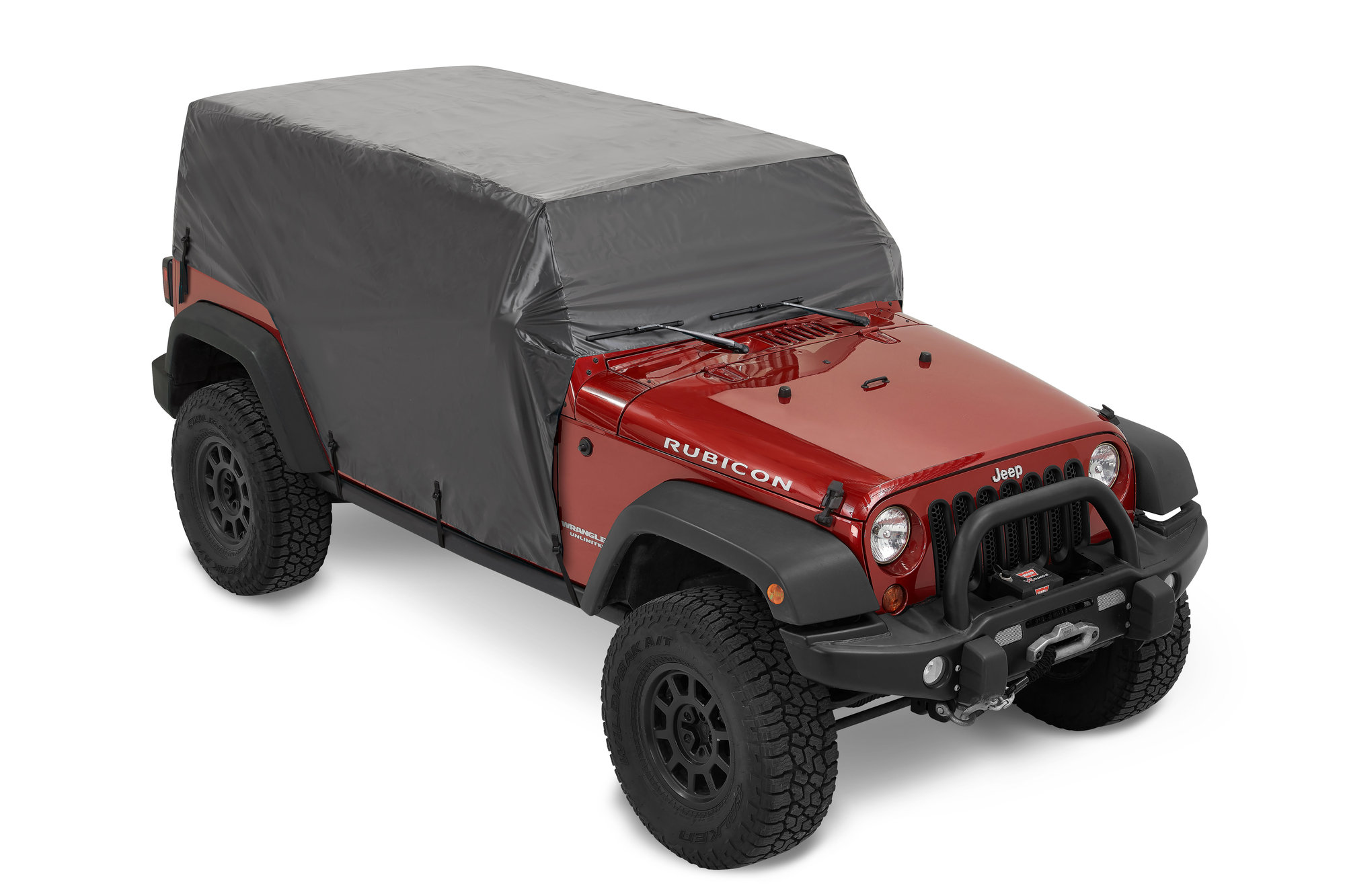 Bestop 81045-01 All Weather Trail Cover in Black for 07-21 Jeep Wrangler JK  & JL Unlimited | Quadratec
