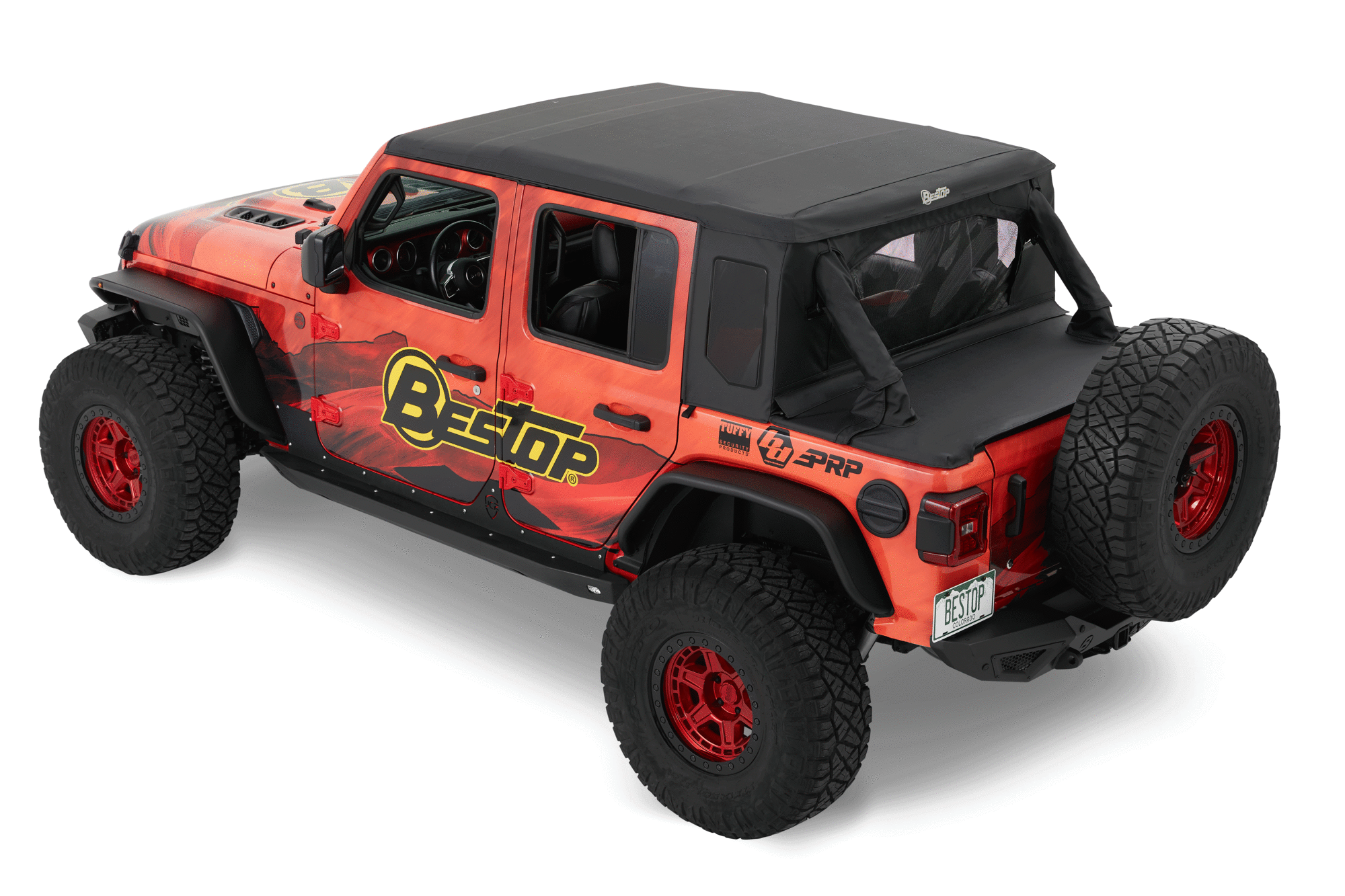 Bestop Trektop Halftop for 18-22 Jeep Wrangler JL Unlimited | Quadratec