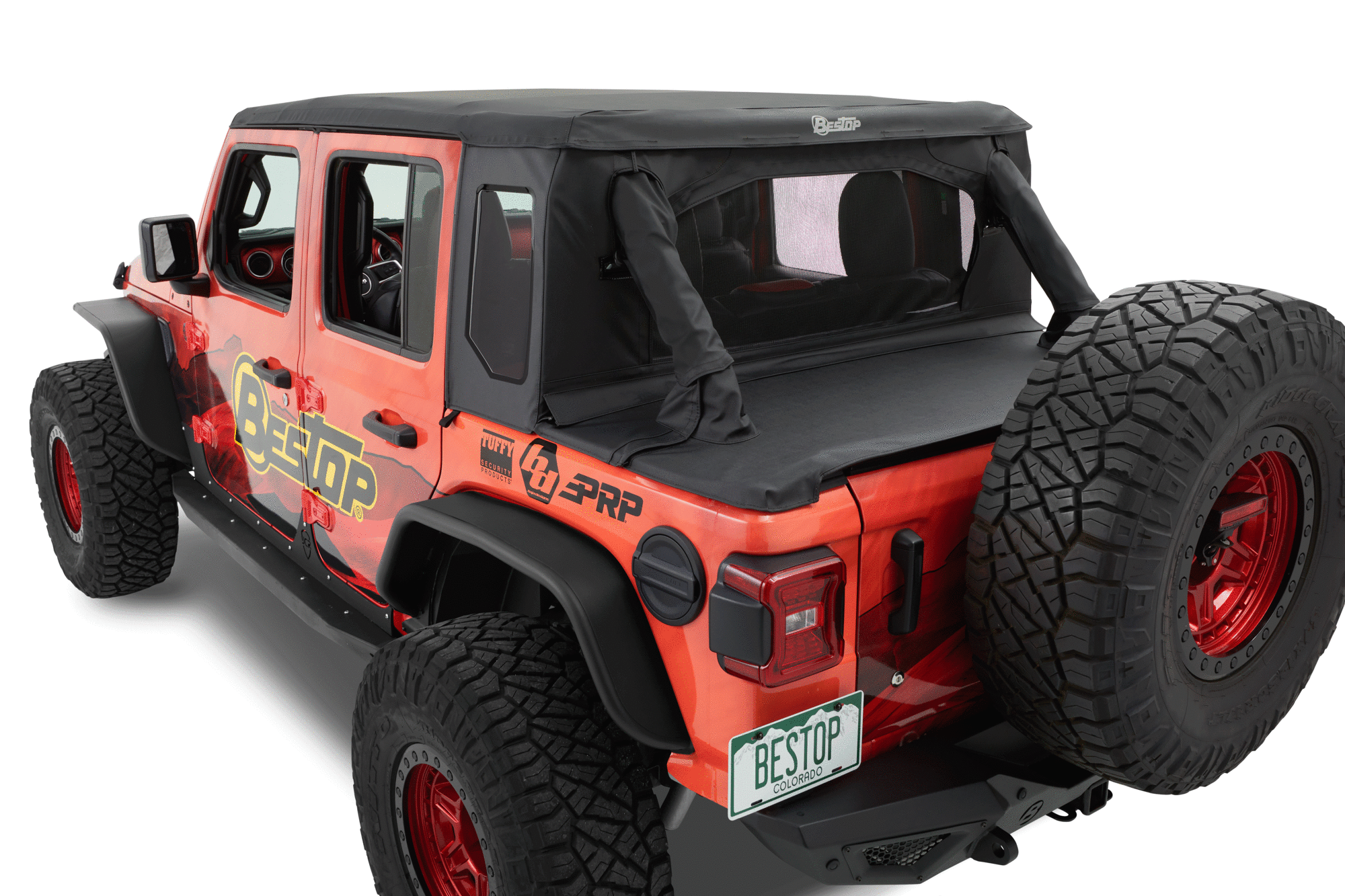 Bestop Trektop Halftop for 18-22 Jeep Wrangler JL Unlimited | Quadratec