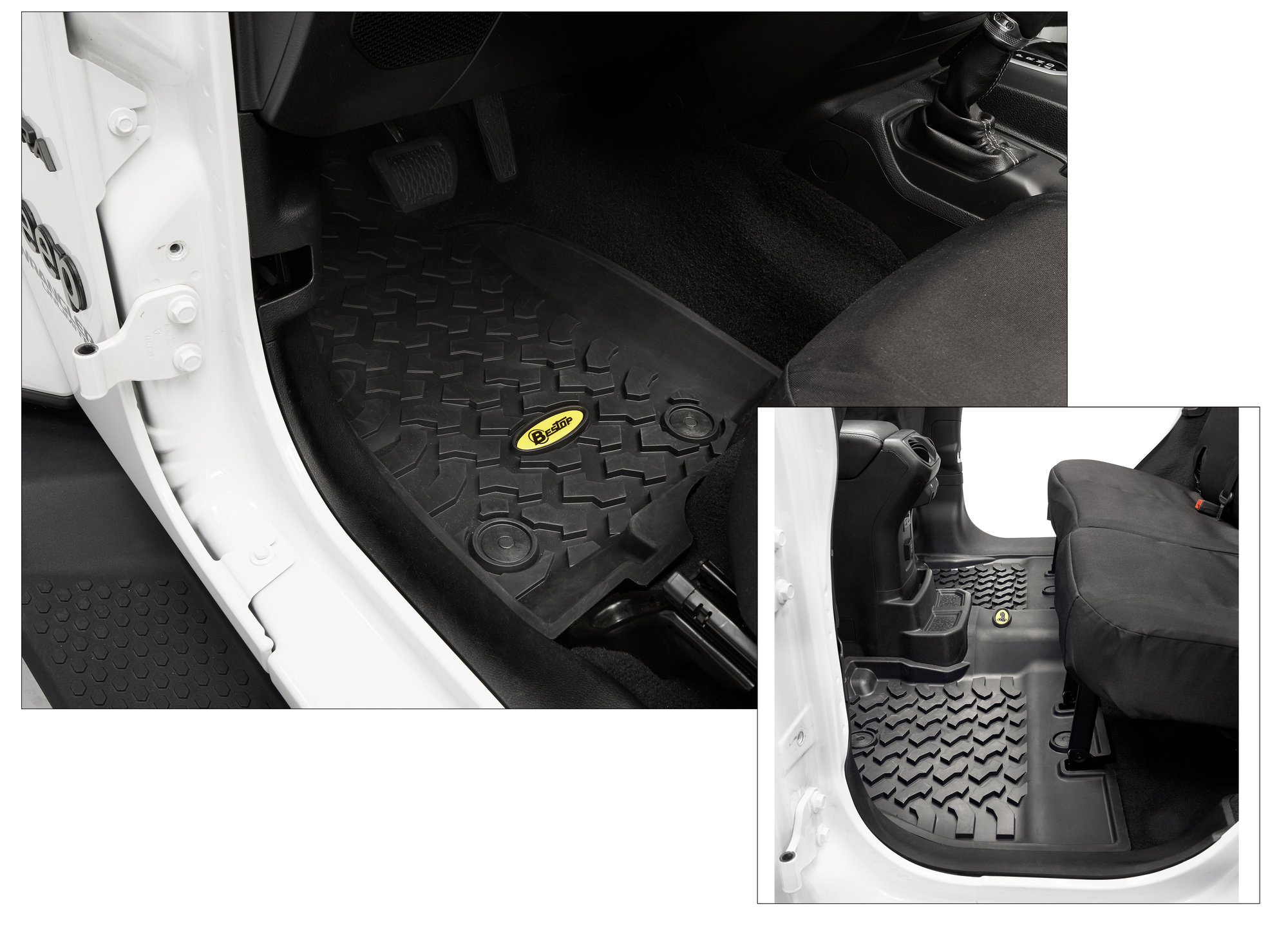 Bestop All Weather Floor Liners for 18-19 Jeep Wrangler JL Unlimited |  Quadratec