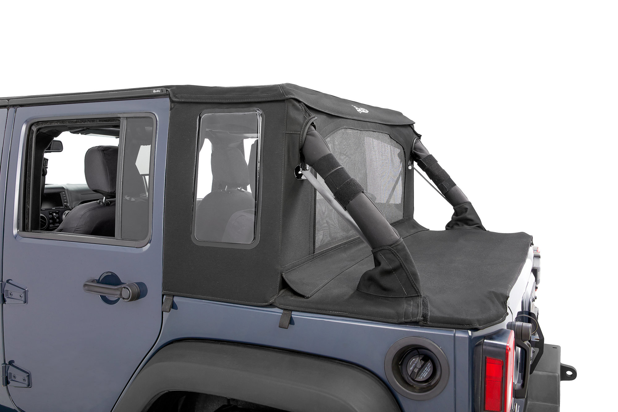 Bestop Trektop Halftop for 07-18 Jeep Wrangler JK Unlimited | Quadratec