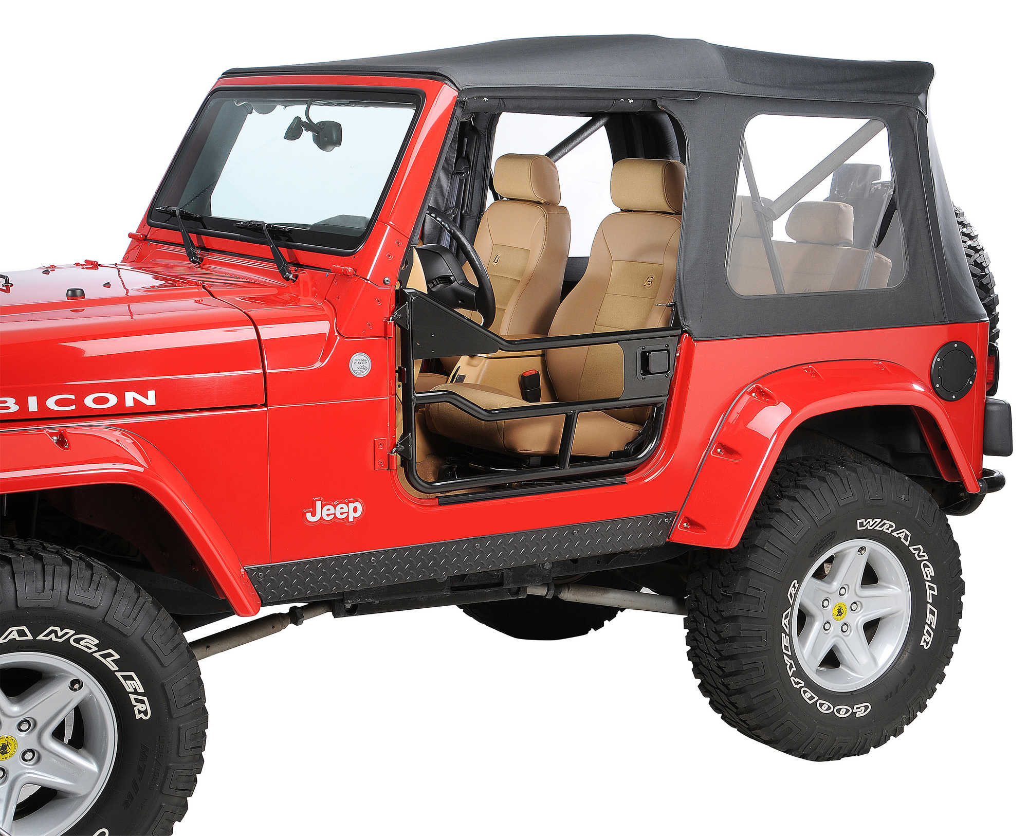 Bestop HighRock 4x4 Element Doors for 97-06 Jeep Wrangler TJ & Unlimited |  Quadratec