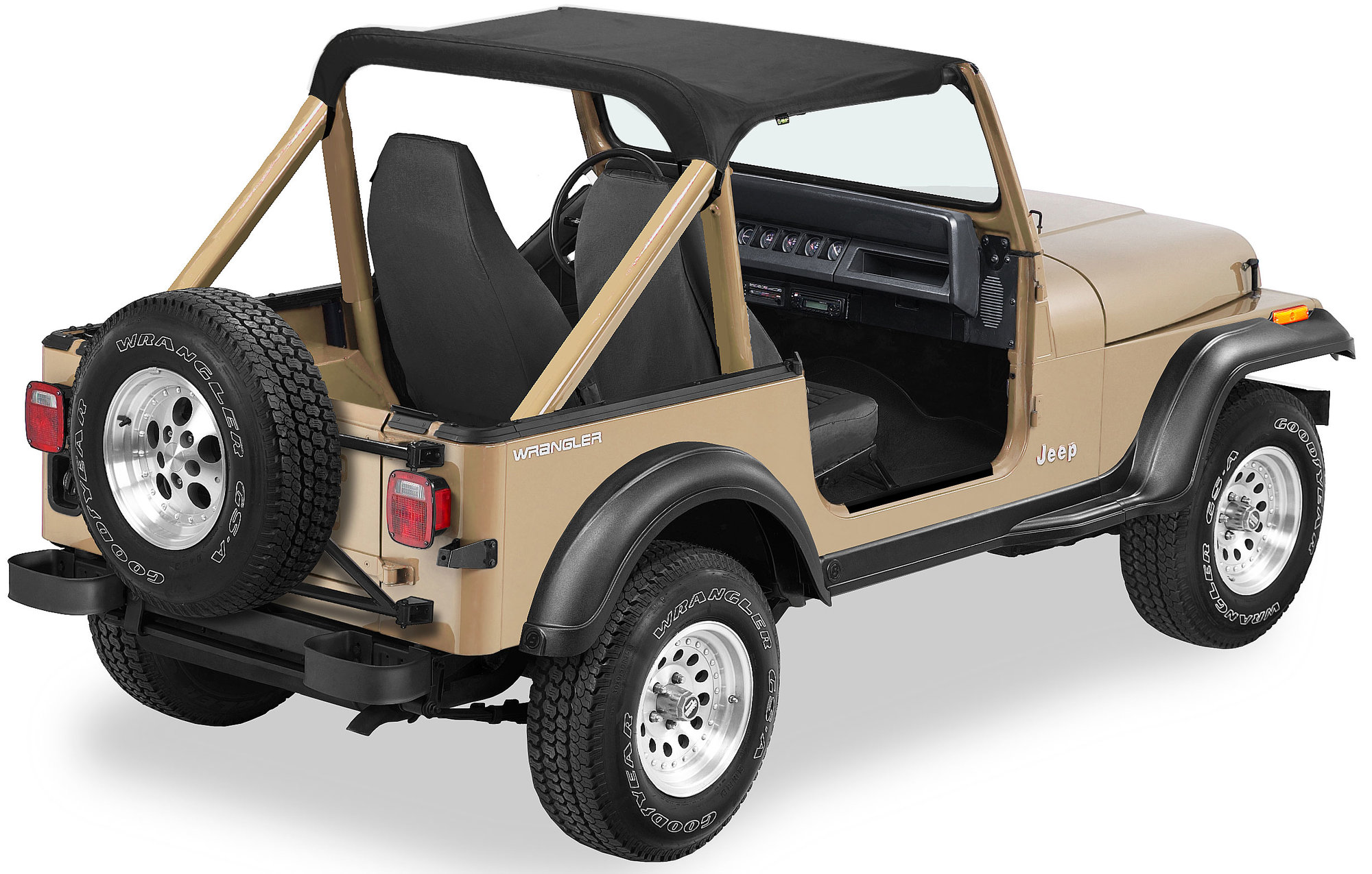 Actualizar 106+ imagen 1991 jeep wrangler yj bikini top