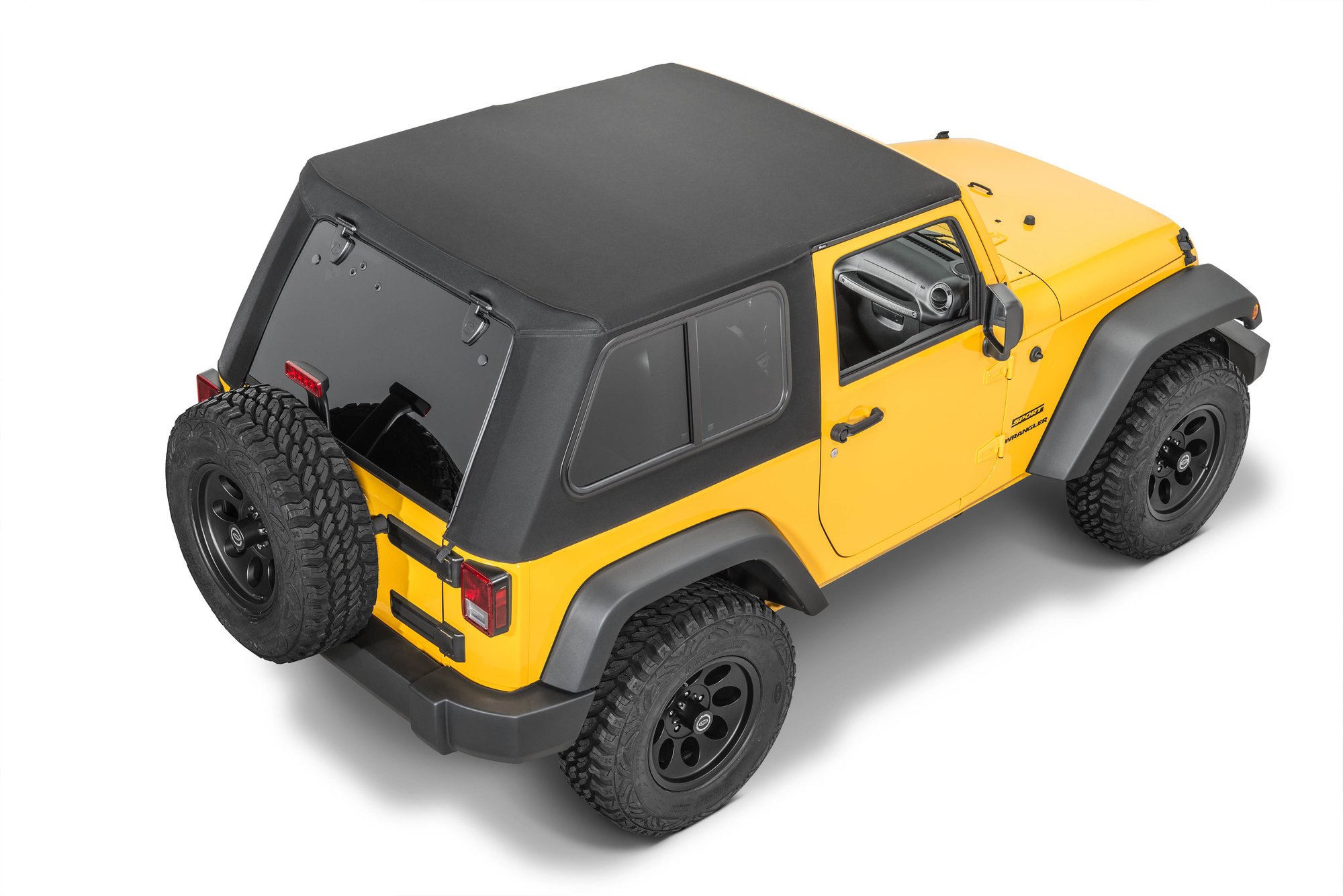 Bestop 54862-17 Trektop Pro  Soft Top for 07-18 Jeep Wrangler 2 Door |  Quadratec