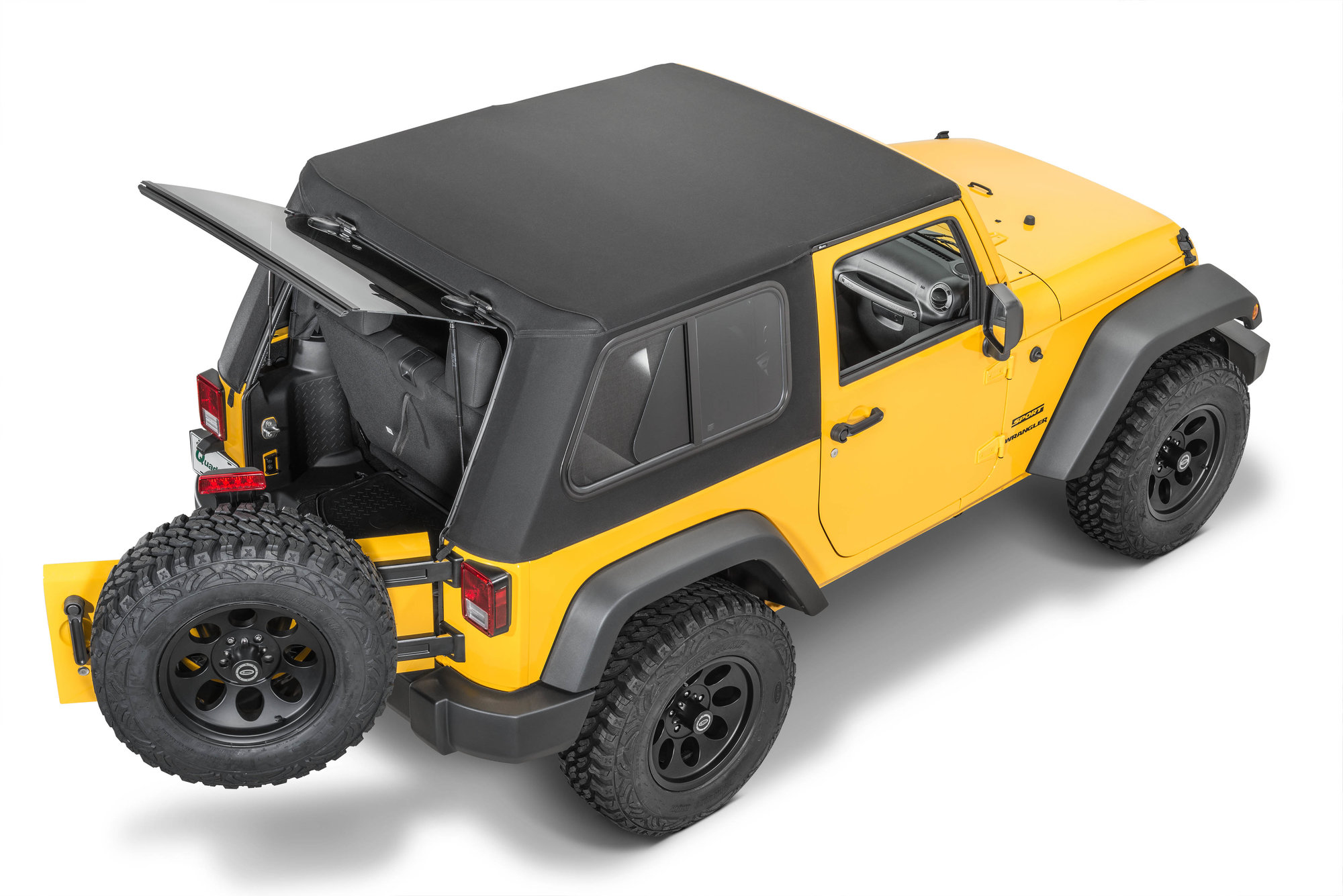 Bestop 54862-17 Trektop Pro  Soft Top for 07-18 Jeep Wrangler 2 Door |  Quadratec