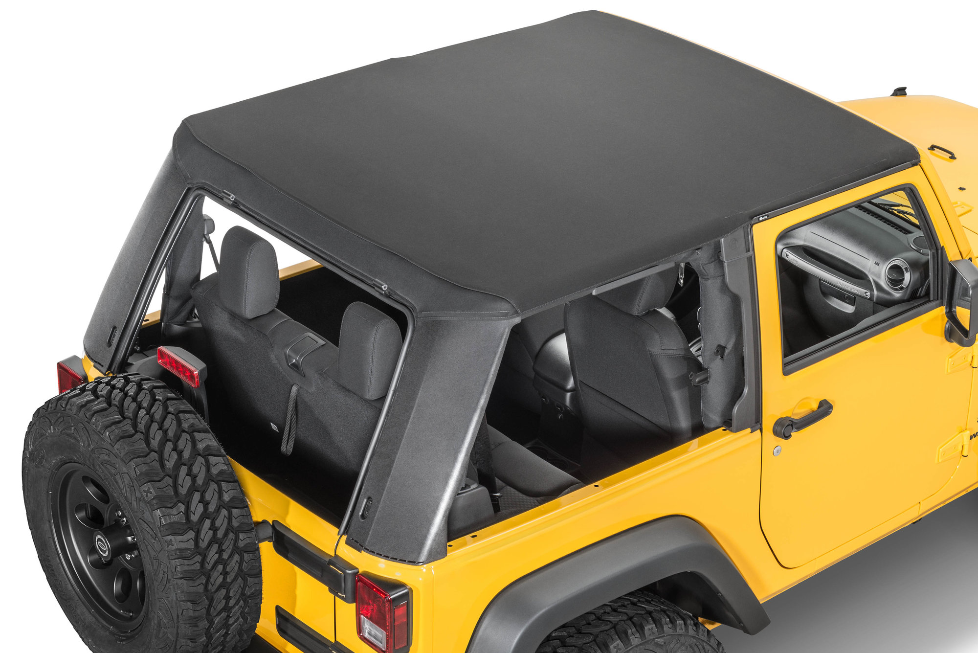 Bestop 54862-17 Trektop Pro 2.0 Soft Top for 07-18 Jeep Wrangler 2