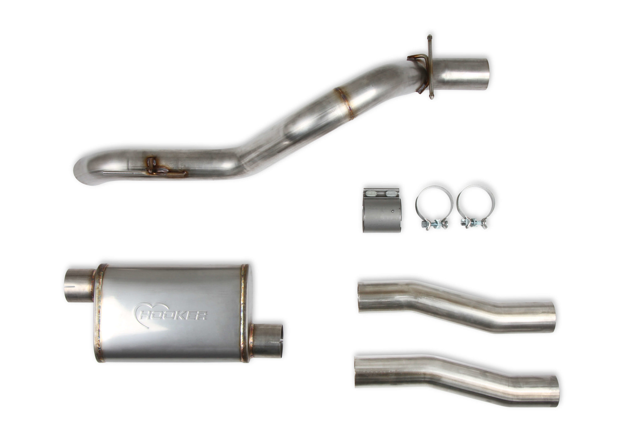 Hooker Headers BH13226 Stainless Steel Hi-Tuck Exhaust System for 87-95  Jeep Wrangler YJ with LS/LT or Hemi Engine | Quadratec