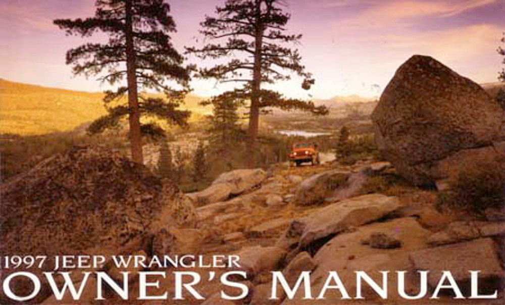 Bishko Automotive Literature Factory Authorized Owners Manuals for 97-04 Jeep  Wrangler TJ | Quadratec