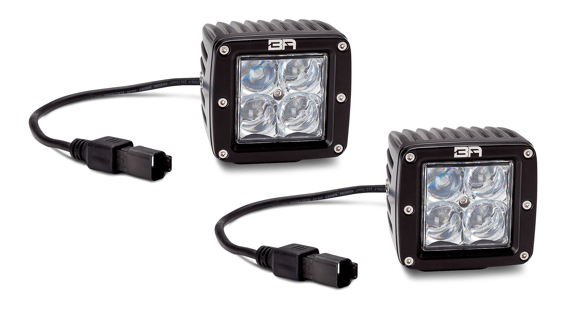 Body Armor 3 Series Dual Row LED Cube Lights Quadratec