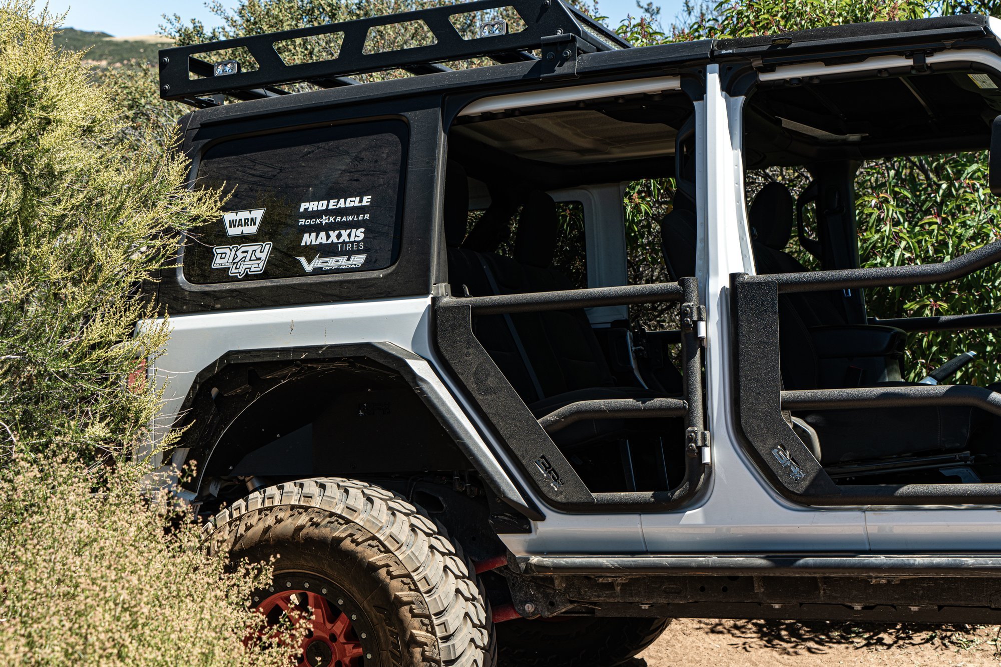 Body Armor Tube Doors for 18-20 Jeep Wrangler & Gladiator JT | Quadratec