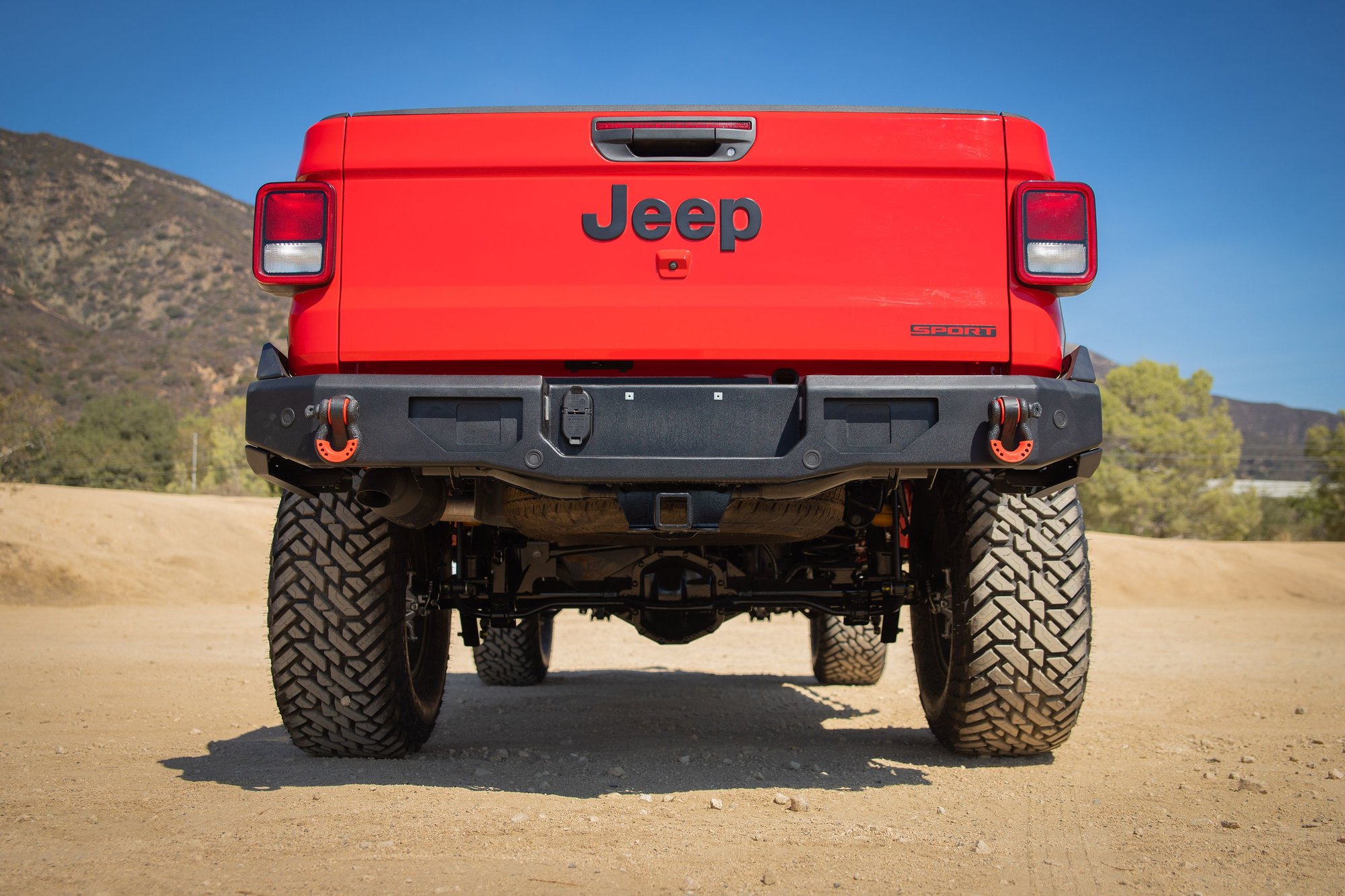 Body Armor JT-2965 Rear Bumper for 20-22 Jeep Gladiator JT Quadratec