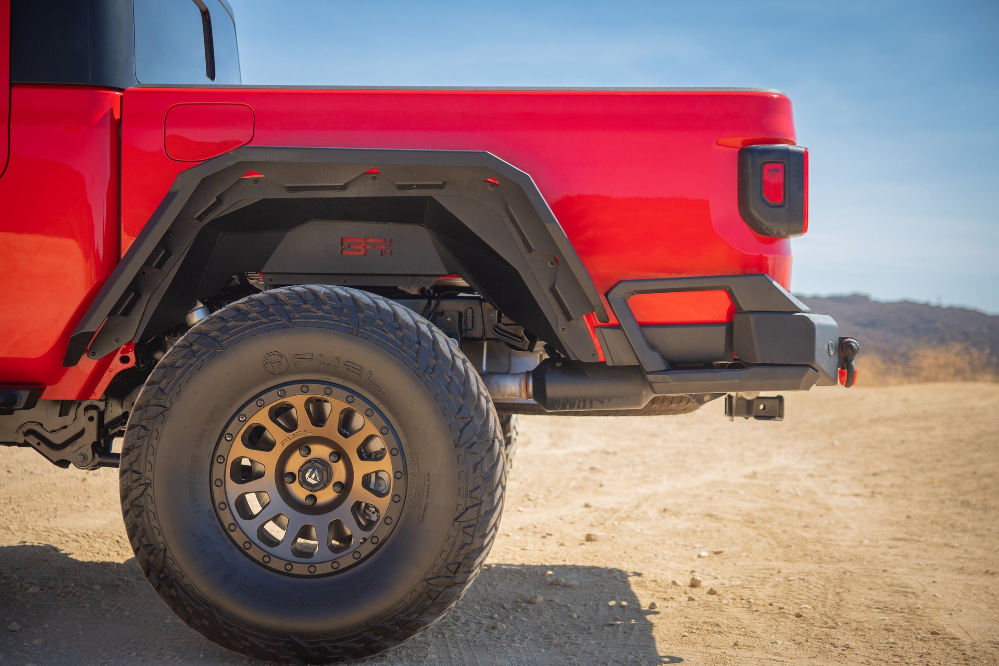 Body Armor JT-2965 Rear Bumper for 20-22 Jeep Gladiator JT Quadratec