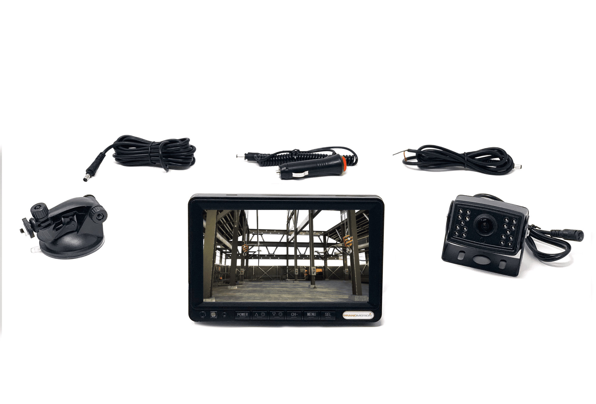Brandmotion Wireless Backup Camera System with 7″ HD Monitor Quadratec