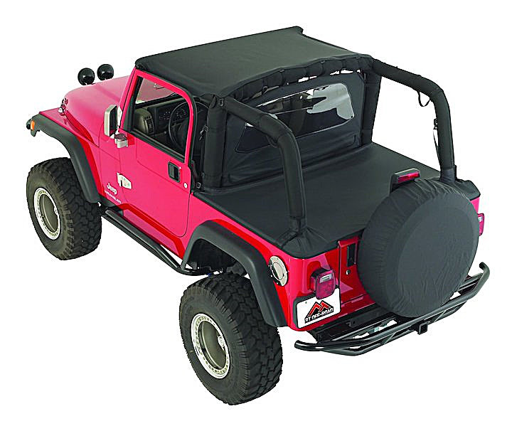 Crown Automotive CA10115 Coverall Kit in Black Denim for 87-91 Jeep  Wrangler YJ | Quadratec