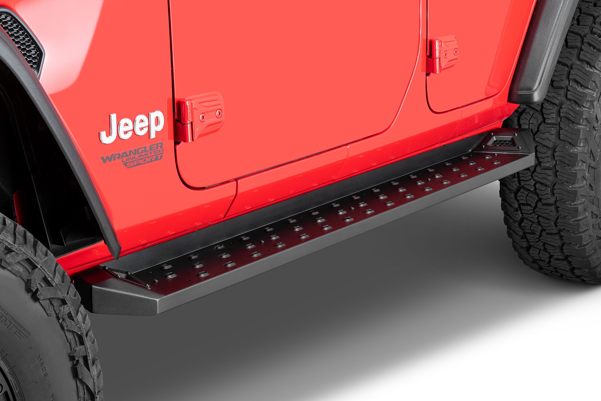 Carnivore Side Steps for 18-23 Jeep Wrangler JL Unlimited 4-Door | Quadratec