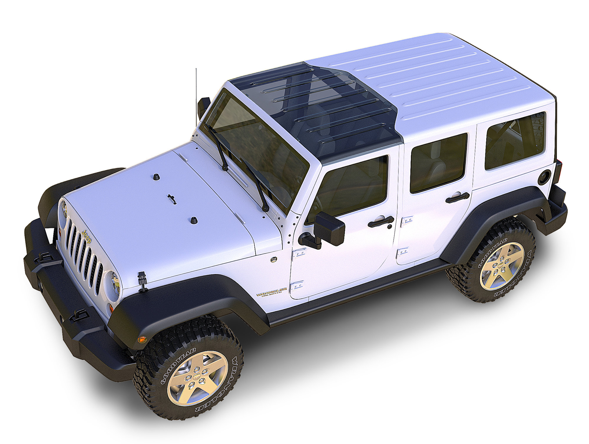 Clearlidz Front Hardtop Panel for 07-18 Jeep Wrangler JK | Quadratec