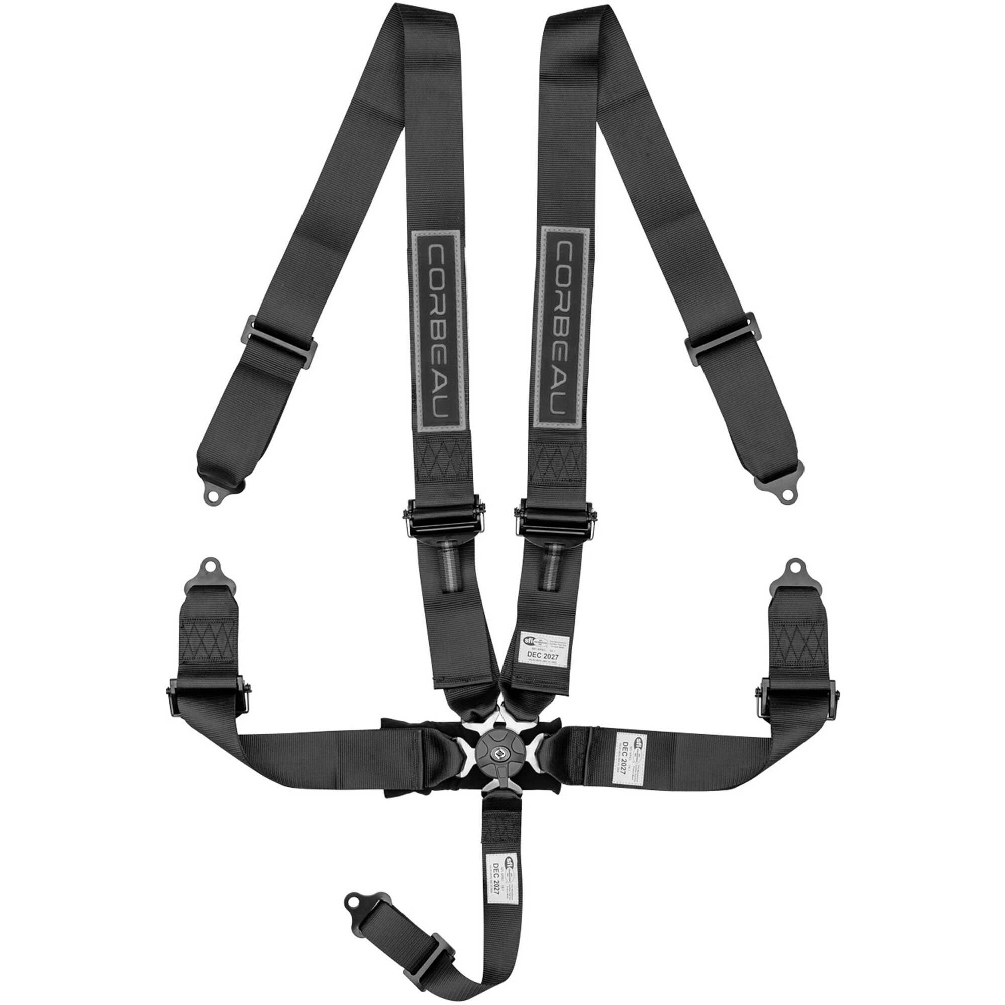 Corbeau 3-Inch 5-Point Camlock Harness Belts | Quadratec