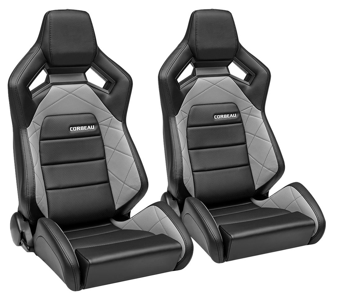 Corbeau Sportline RRX Reclining Seat Pair for 76 18 Jeep CJ 7 Wrangler YJ TJ JK Unlimited