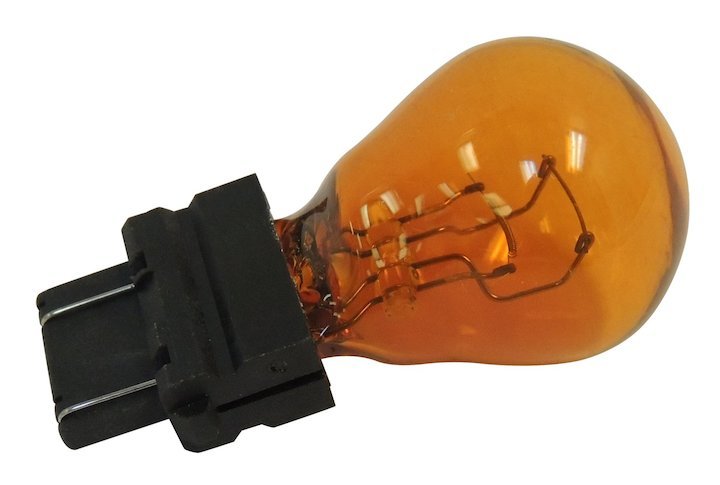 Crown Automotive L03157NA Front Parking Light and Turn Signal Bulb in Amber  for 14-18 Jeep Wrangler & Wrangler Unlimited JK | Quadratec