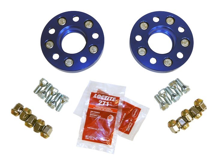 Sparco 16mm + 20mm Wheel Spacer Kit For Jeep Renegade - 4 Pieces - Aluminum With Bolts