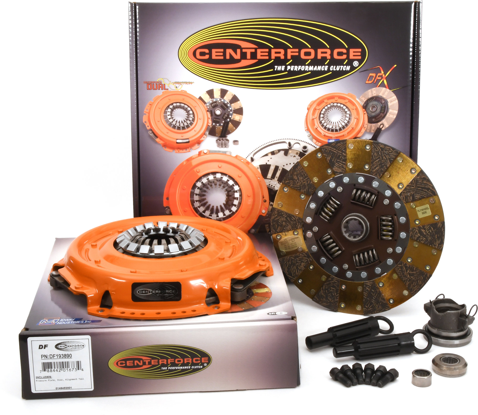 Centerforce KDF939064 Dual Friction Clutch Kit for 94-06 Jeep Wrangler YJ,  TJ & Cherokee XJ with  Engine | Quadratec