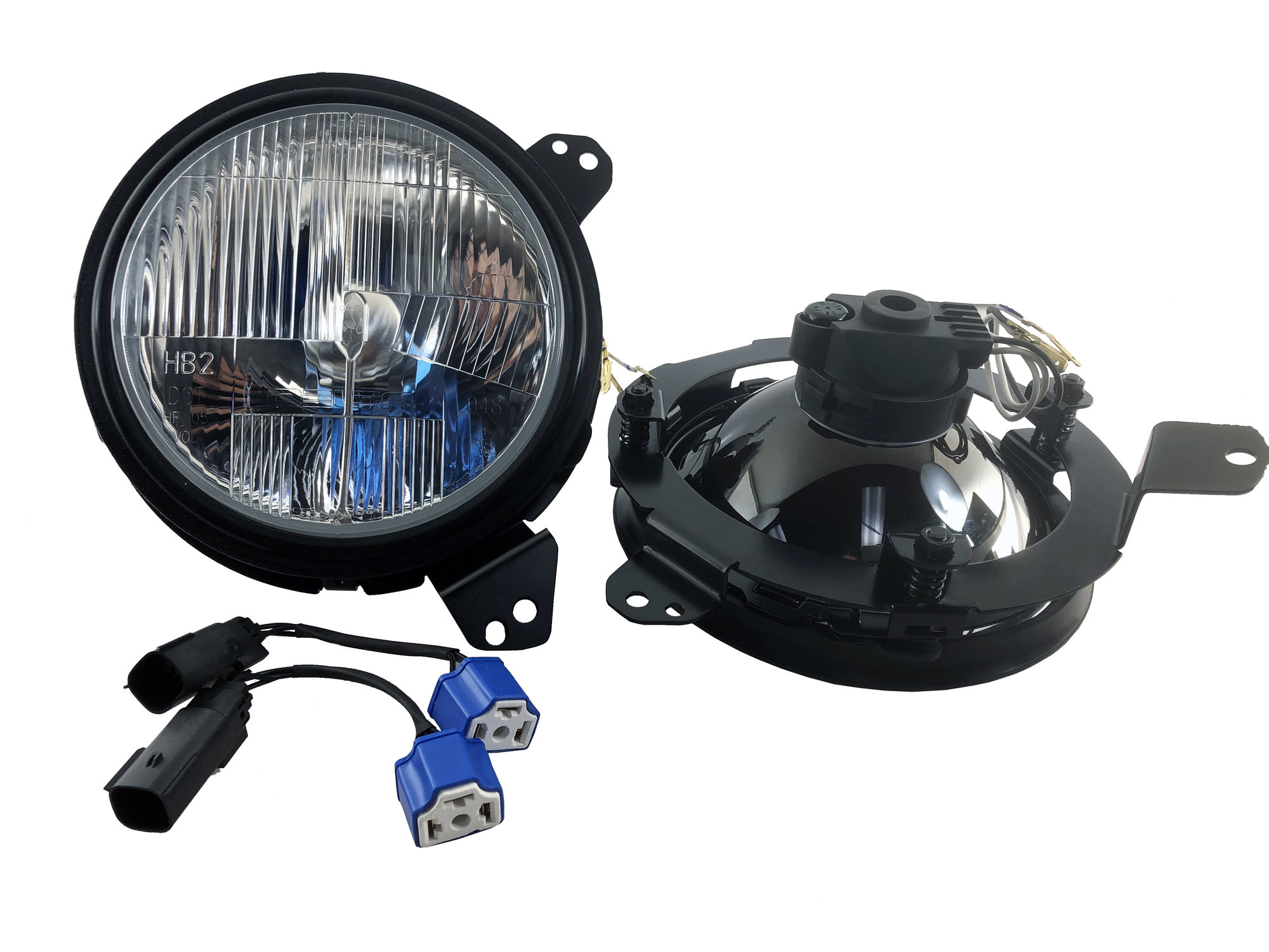 Delta Tech 01-1147-50XS Sealed DOT Hi/Lo Xenon Headlight Kit for 18-23 Jeep  Wrangler JL