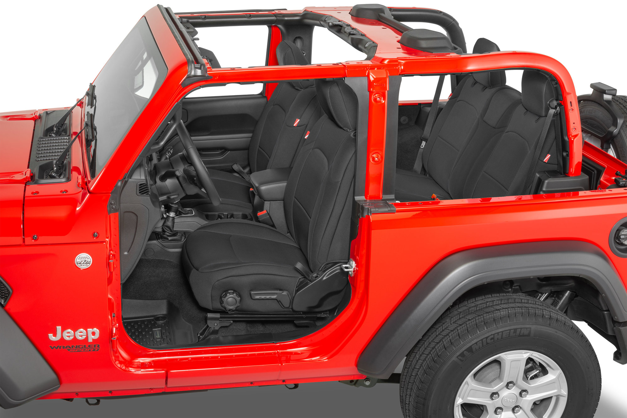 Diver Down Front and Rear Neoprene Seat Covers for 18-23 Jeep Wrangler JL 2- Door | Quadratec