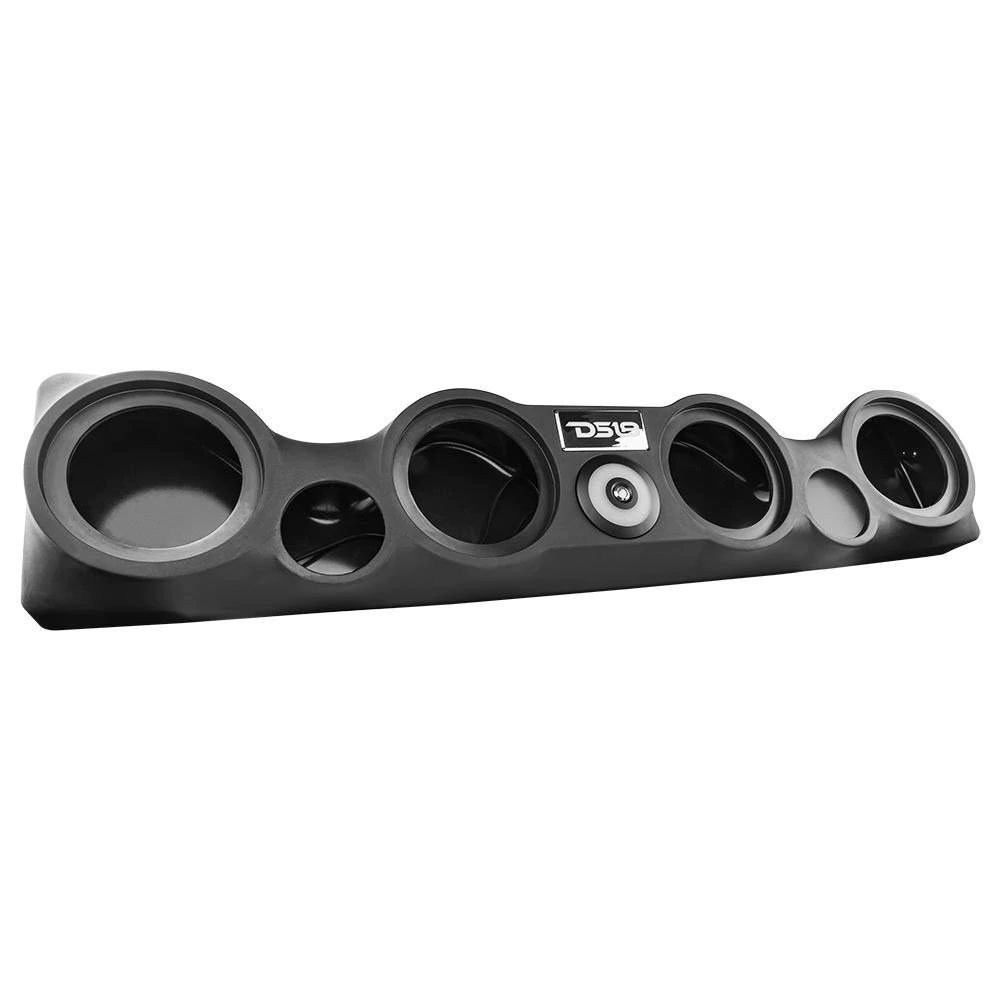 DS18 TJ-SBAR/BK Overhead Sound Bar System Housing for 97-06 Jeep Wrangler TJ  | Quadratec