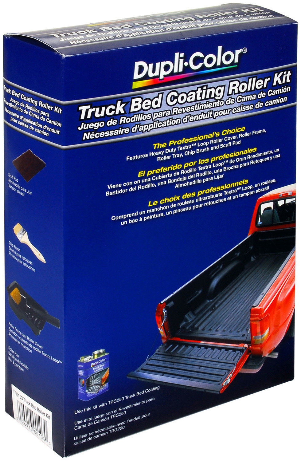 Dupli Color Trg103 Truck Bed Coating Roller Kit Quadratec