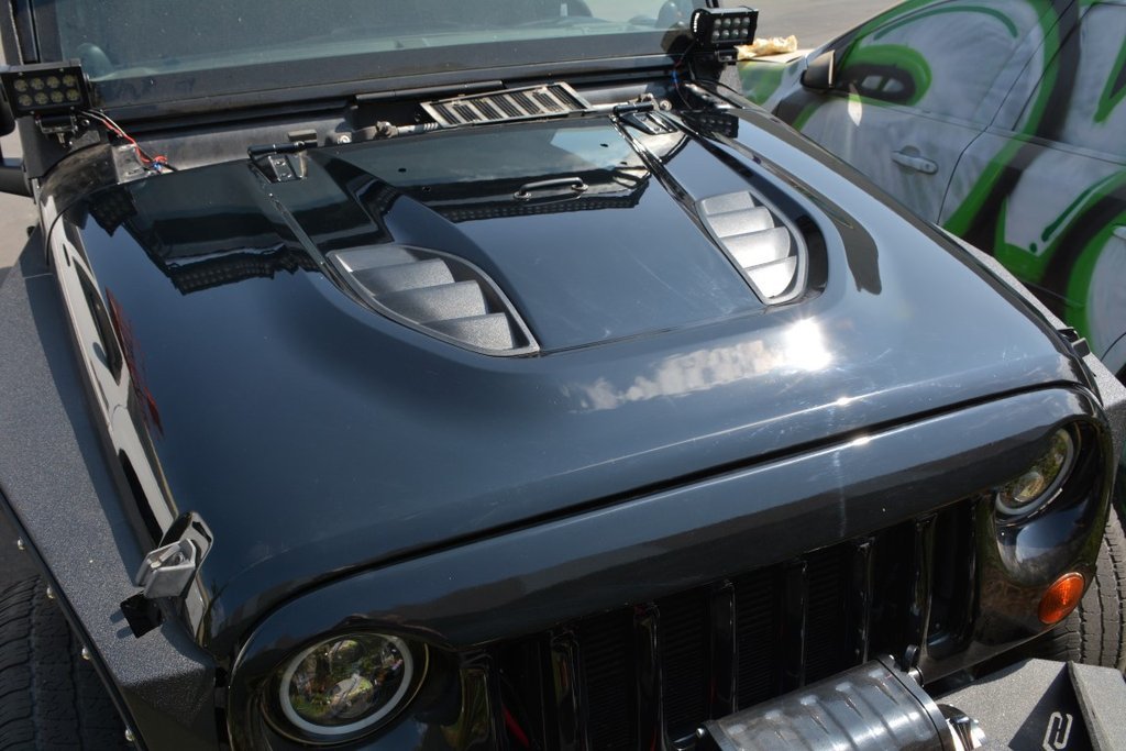 MOPAR Rubicon X Vented Hood for 07-18 Jeep Wrangler JK & JK Unlimited