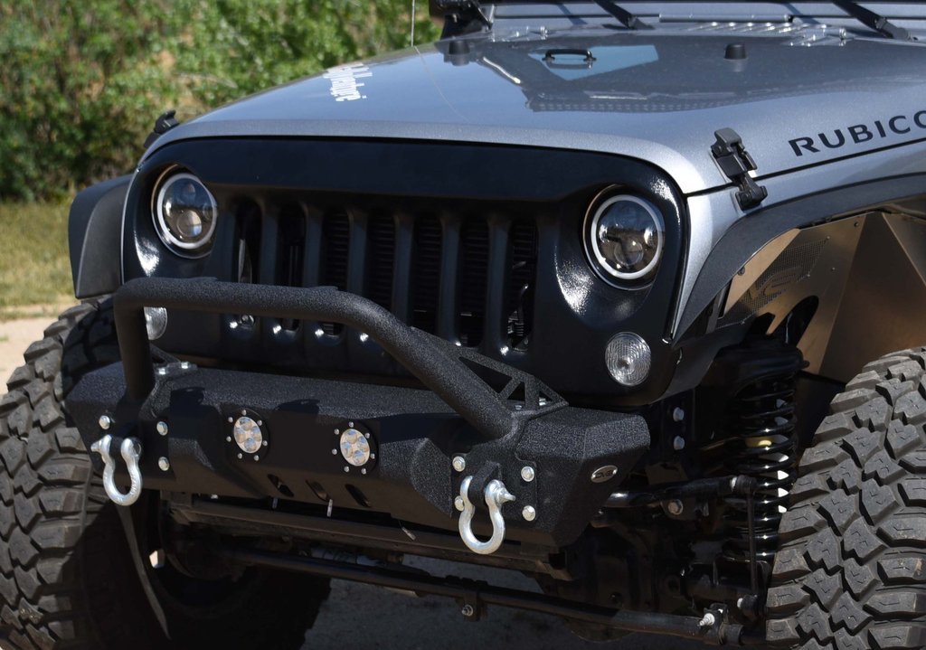 DV8 Offroad Angry Eye Grille for 07-18 Jeep Wrangler JK | Quadratec