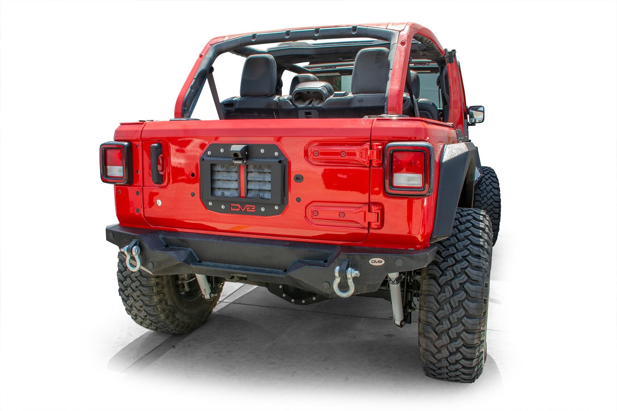 DV8 Offroad Spare Tire Delete Kit for 18-20 Jeep Wrangler JL | Quadratec