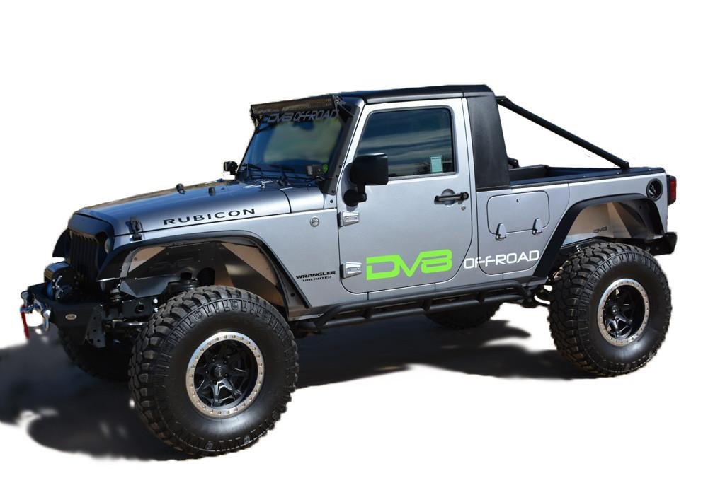 Jeep Wrangler Pickup Truck Conversion