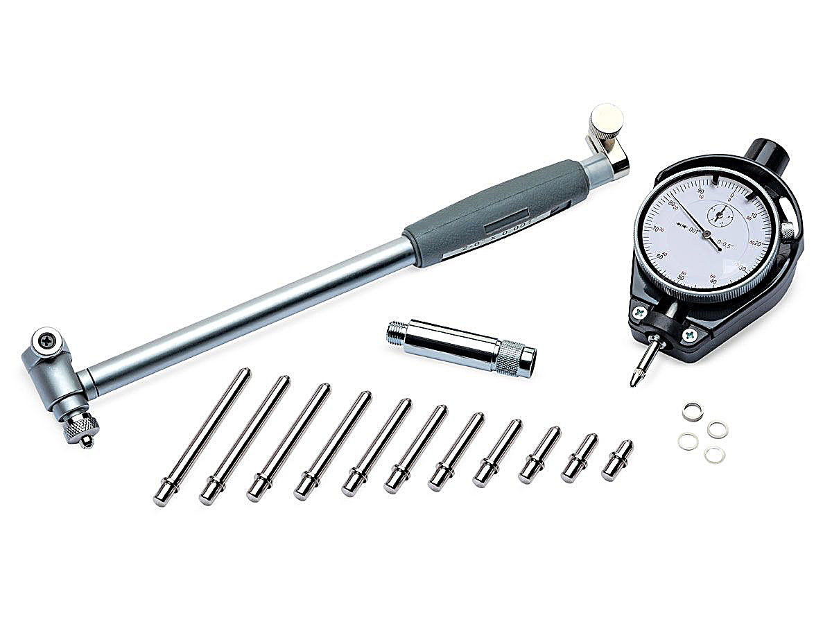Eastwood 46281 Dial Type Cylinder Bore Gauge Kit 2-6in Range