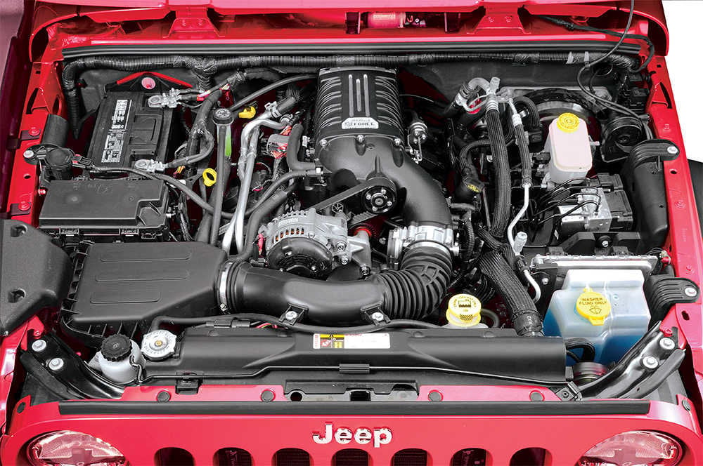 Edelbrock E-Force Supercharger for 15-18 Jeep Wrangler JK | Quadratec