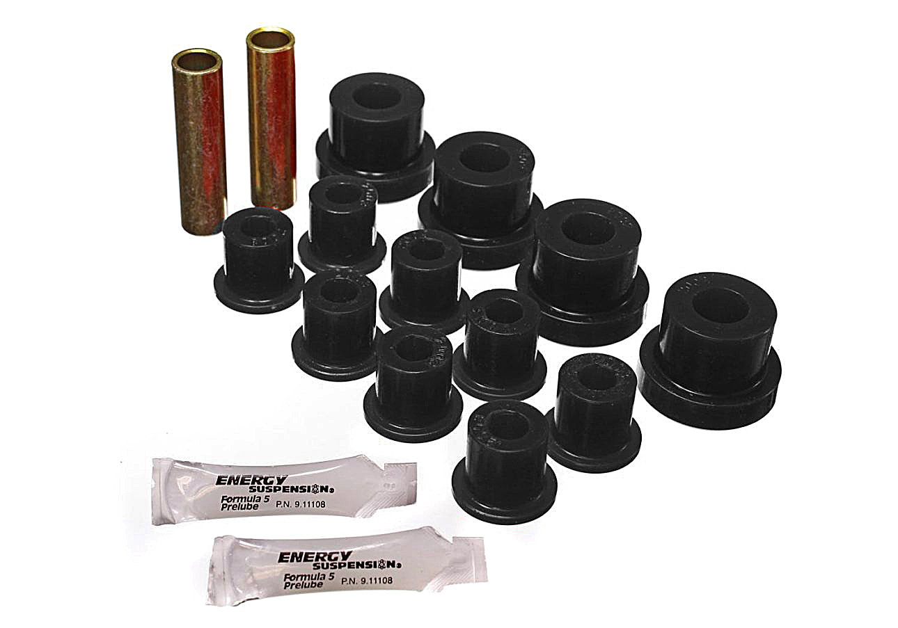 Energy Suspension Front Leaf Spring Bushings for 7686 Jeep CJ5, CJ7