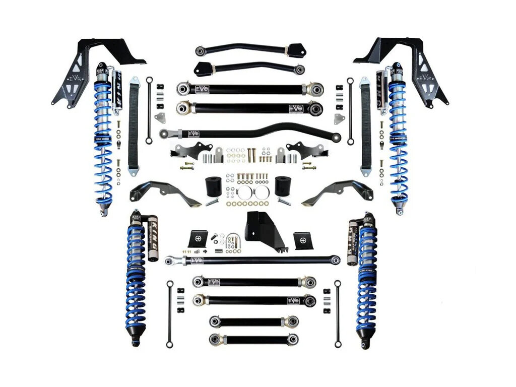 EVO Manufacturing Stage 4 Plus Adjustable 3–5” King 2.5 Coilover