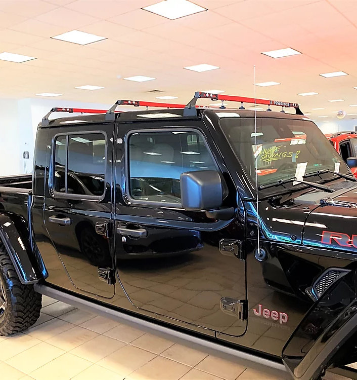 Exposed Racks Hardtop Tent Roof Rack for 18-20 Jeep Wrangler JL & Gladiator  JT | Quadratec