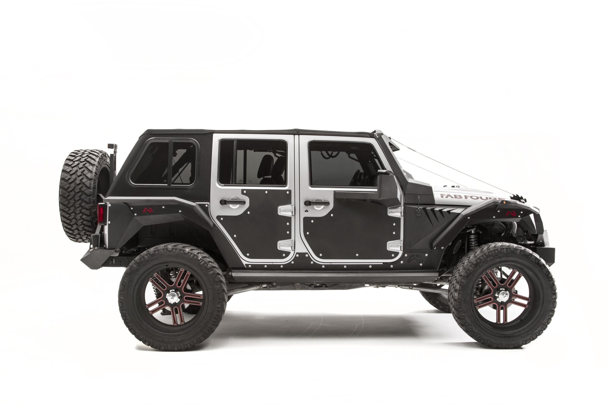 Fab Fours Door Skin Armor for 07-18 Jeep Wrangler JK | Quadratec