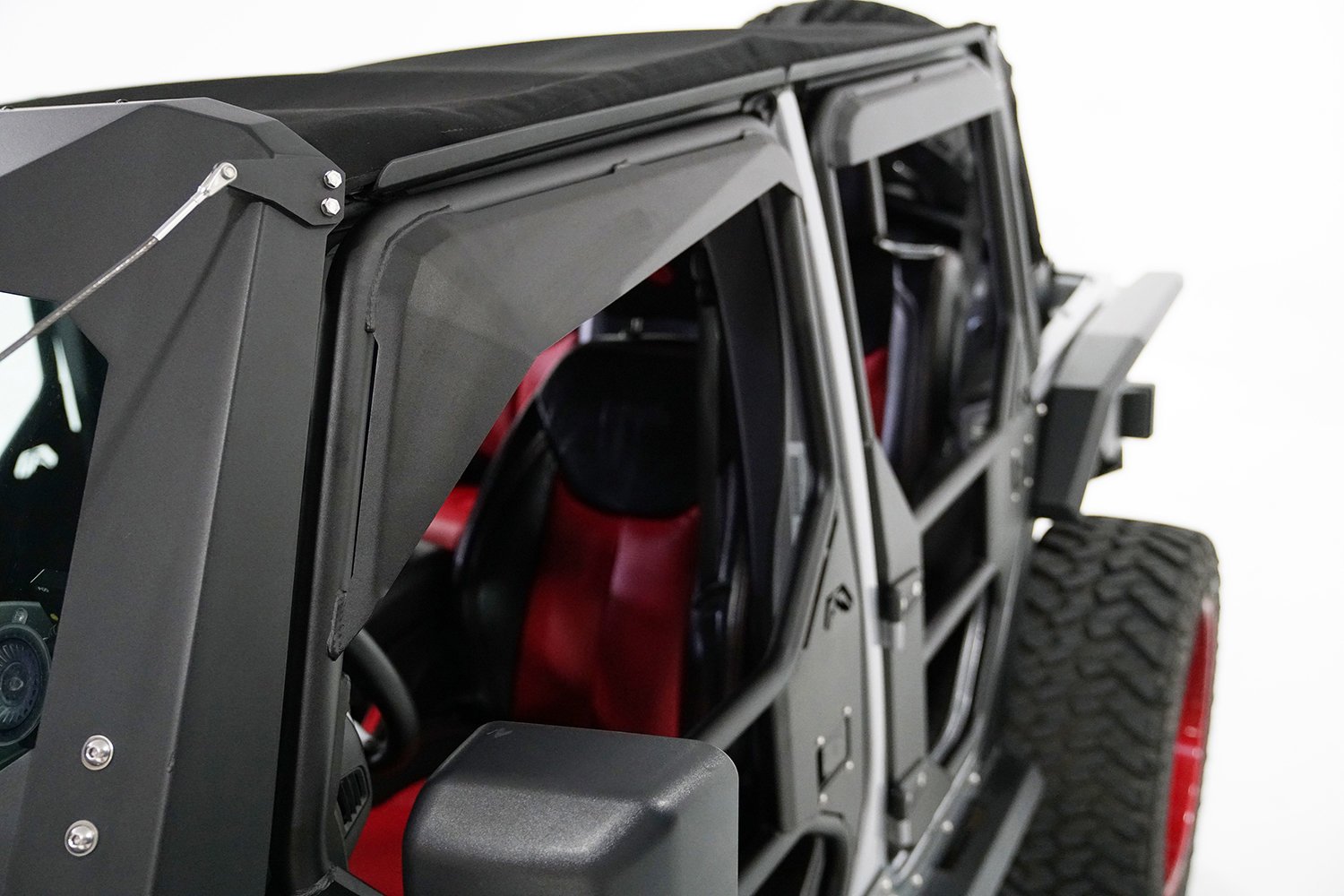 Fab Fours Full Tube Doors for 07-18 Jeep Wrangler JK | Quadratec
