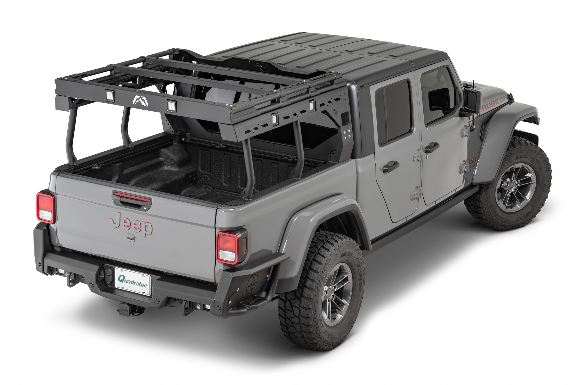 Fab Fours Overland Rack for 20-21 Jeep Gladiator JT | Quadratec