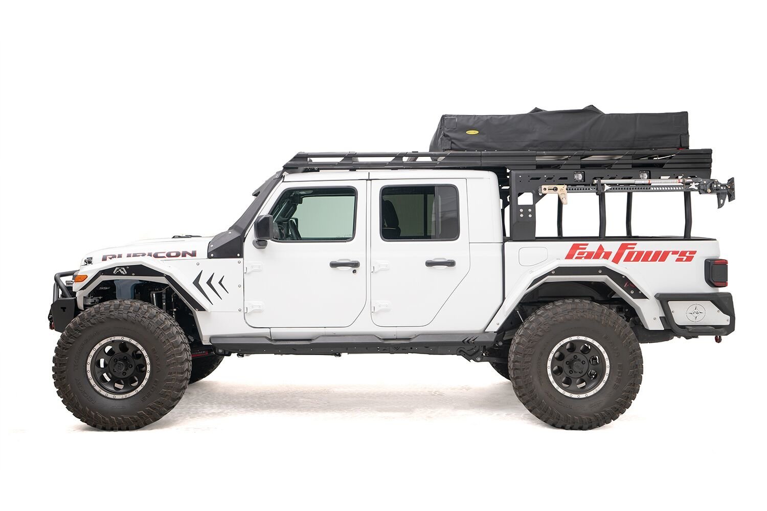 Fab Fours Overland Rack Extension (Requires Overland Rack) for 2020 Jeep  Gladiator JT | Quadratec
