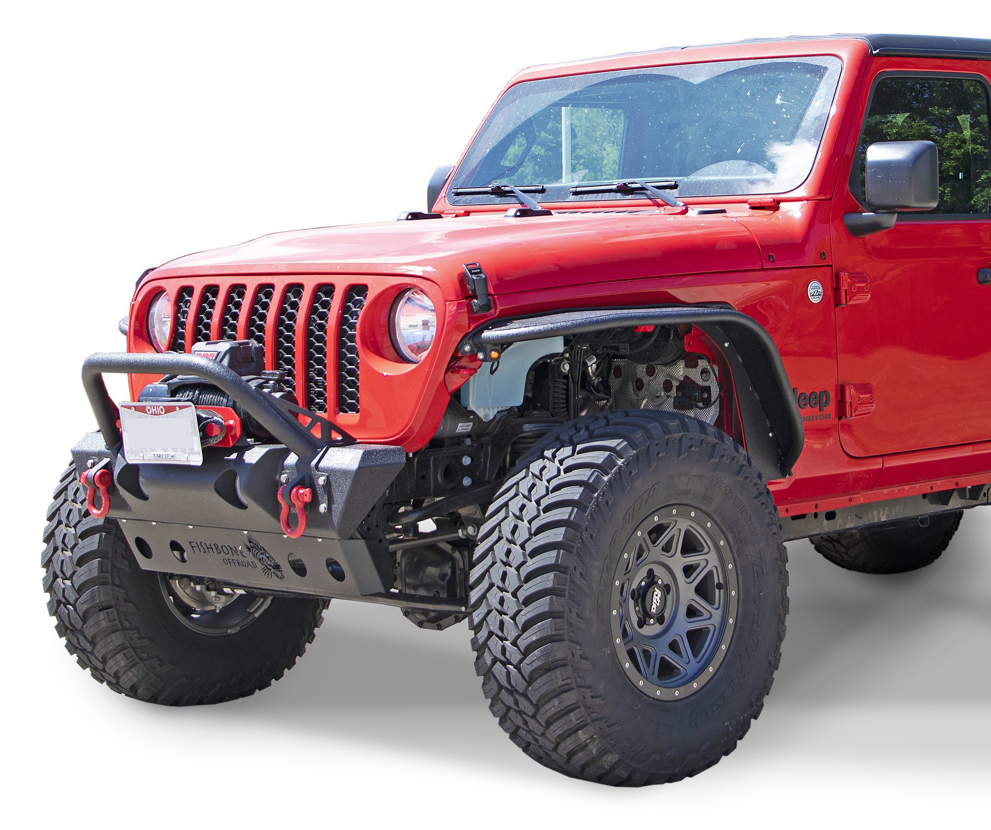 Fishbone Offroad Tube Fenders For 18 21 Jeep Wrangler Jl And 20 21