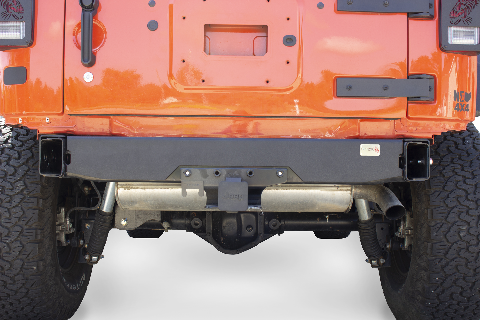 Fishbone Offroad FB22135 Rear Bumper Delete for 07-18 Jeep Wrangler JK |  Quadratec