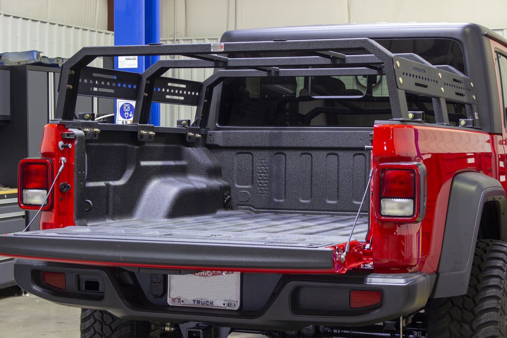 Fishbone Offroad FB22150 - Jeep Gladiator Tackle Bed Rack