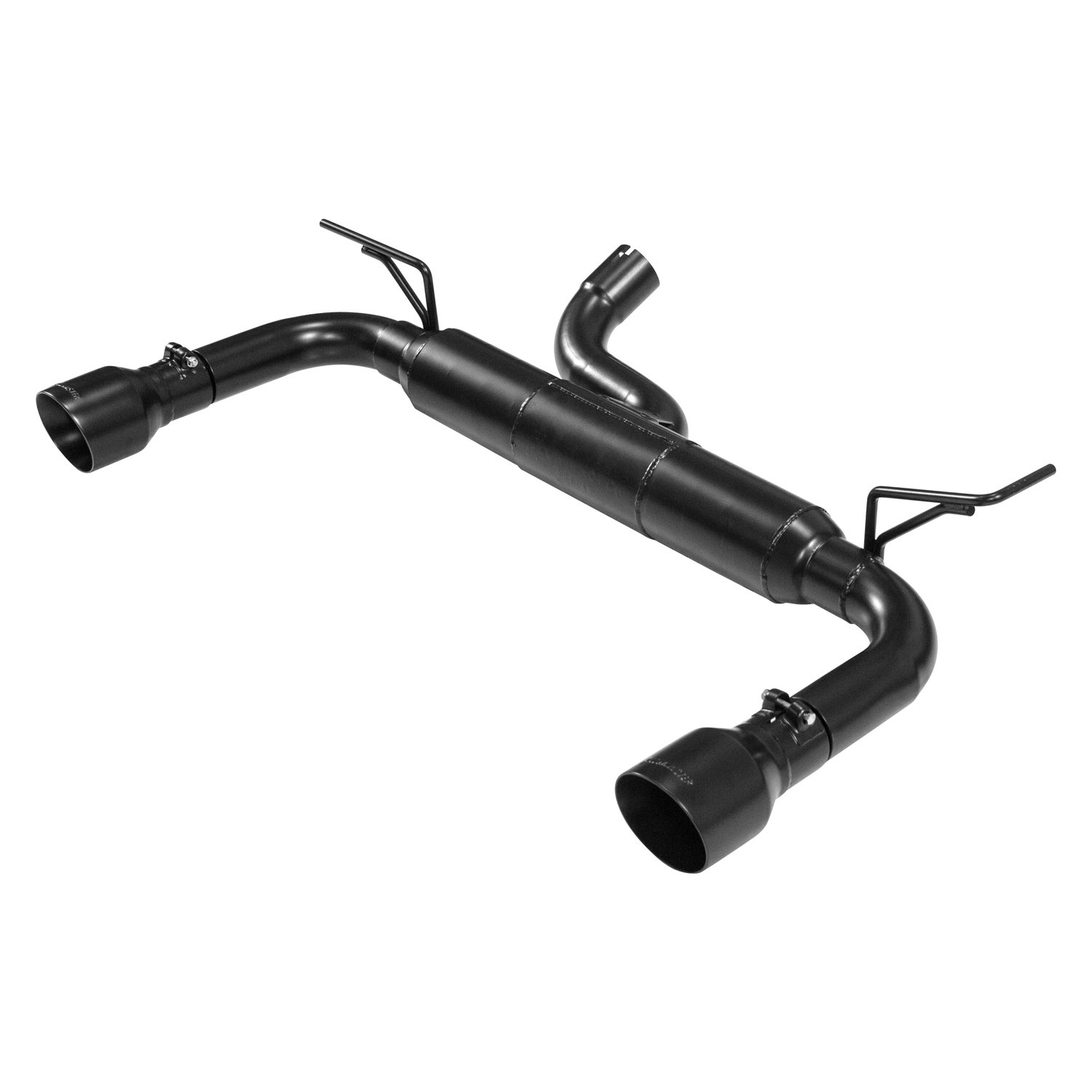 2.5" Single Exhaust Kit For 2007-2018 Jeep Wrangler JK (2 Or 4 Door) - Flowmaster Super 44 Muffler